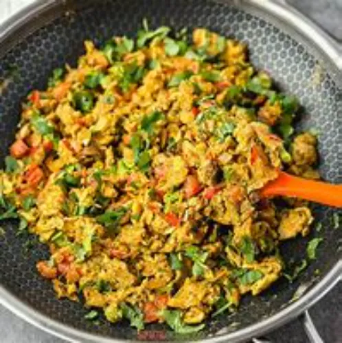 Egg Bhurji Omlet